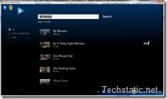 Sky Player in Windows Media Centre