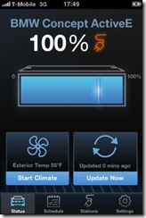 BMW ConceptE - iPhone App